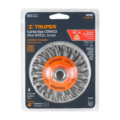 CARDA CIRCULAR 4 TRENZADA 5/8 TRUPER (14190)
